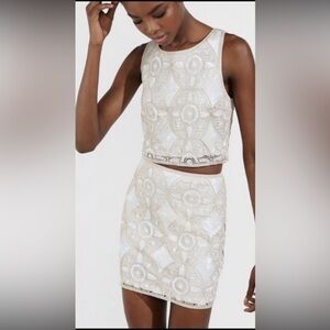 NWT Express Two-Piece Sequined Set